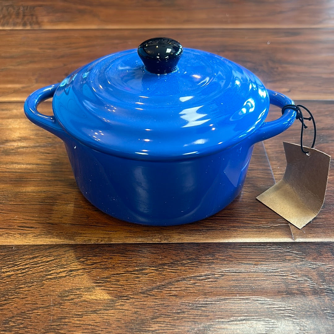 Stoneware Mini Baker W/ Lid