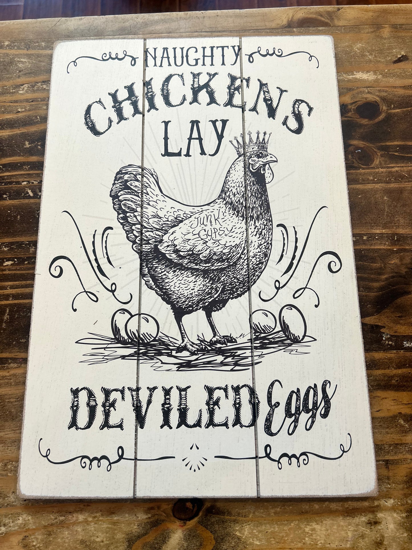 12x18 Naughty Hens