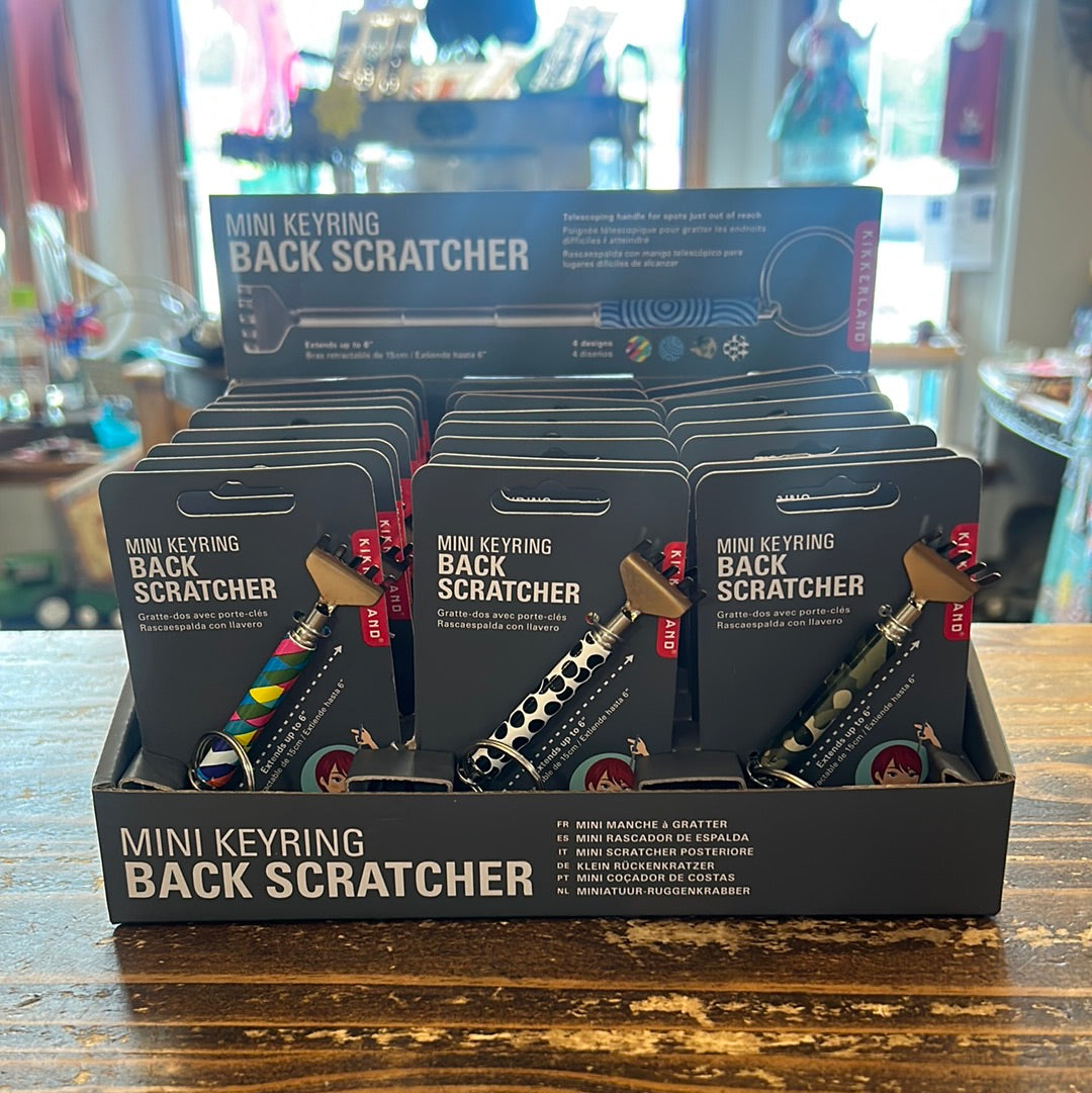 Mini Keyring Back Scratcher