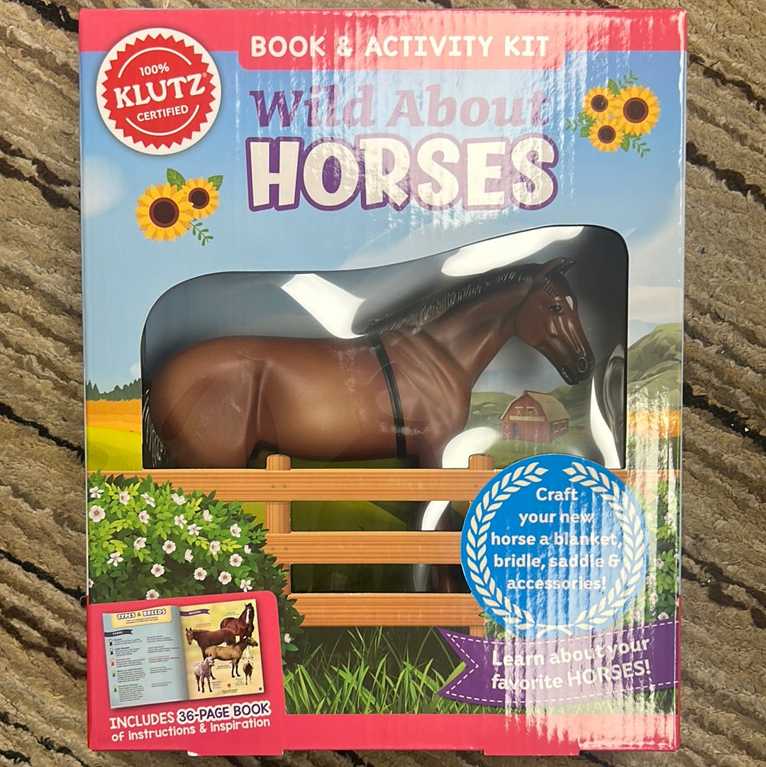 Wild About Horses Book & Activity Kit