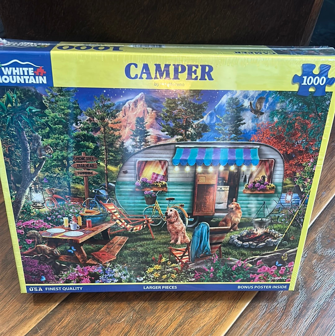 White Mountain 1000 Piece Puzzles