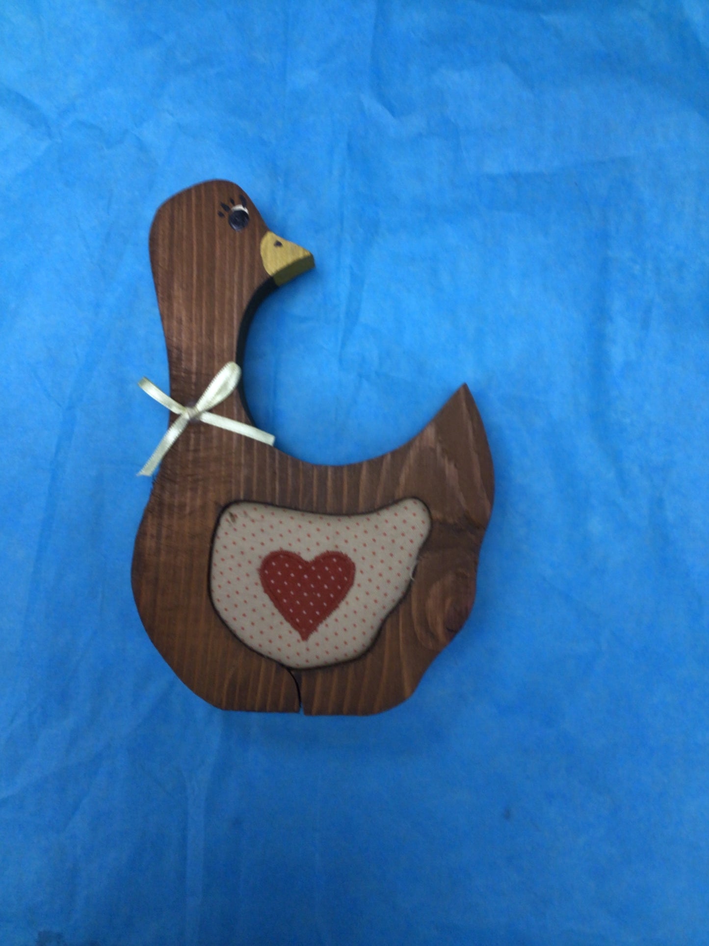 Wooden swan