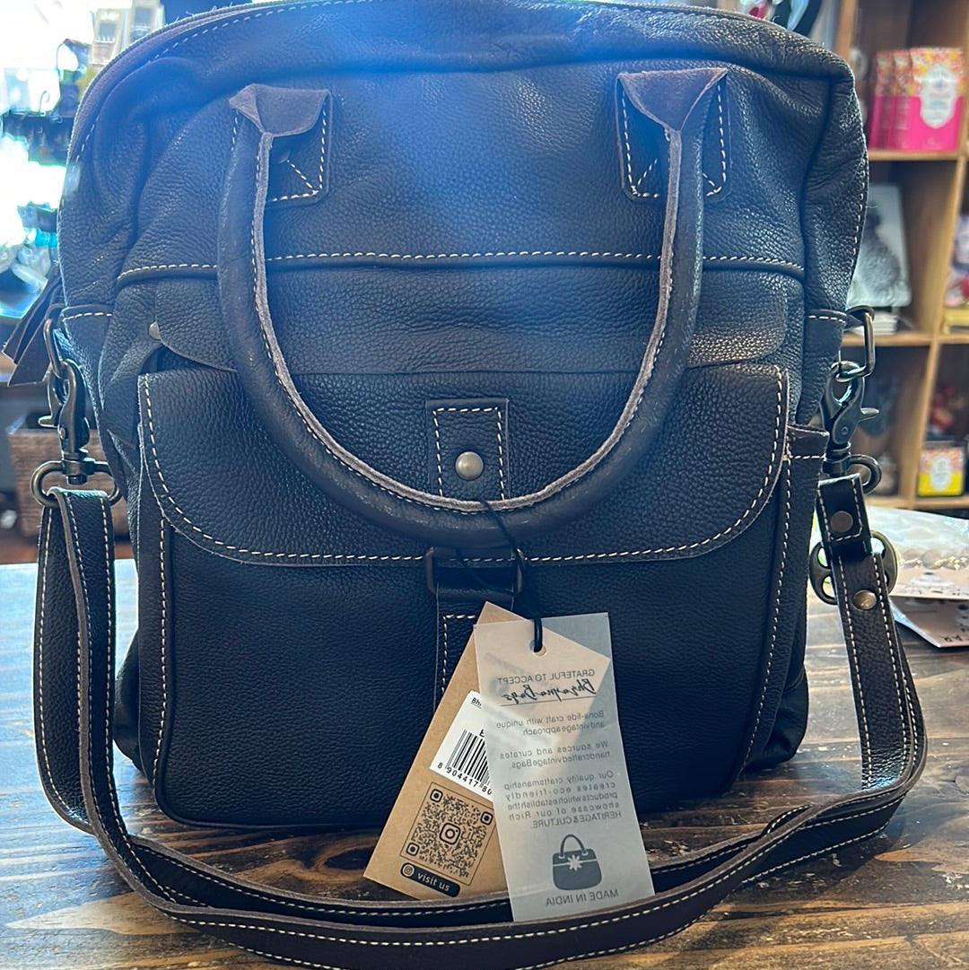 Bhrayna Pecan Shoulder Bag