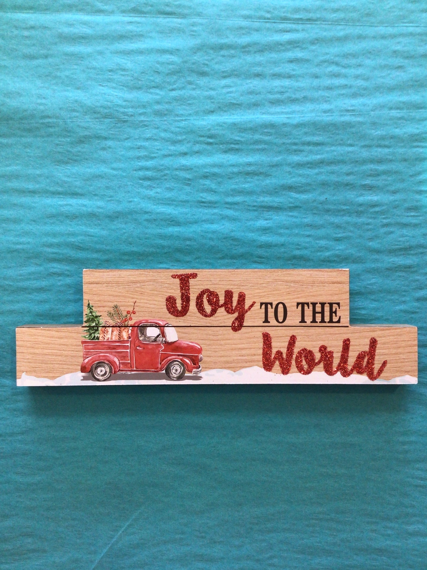 Xmas stand sign Joy To The World