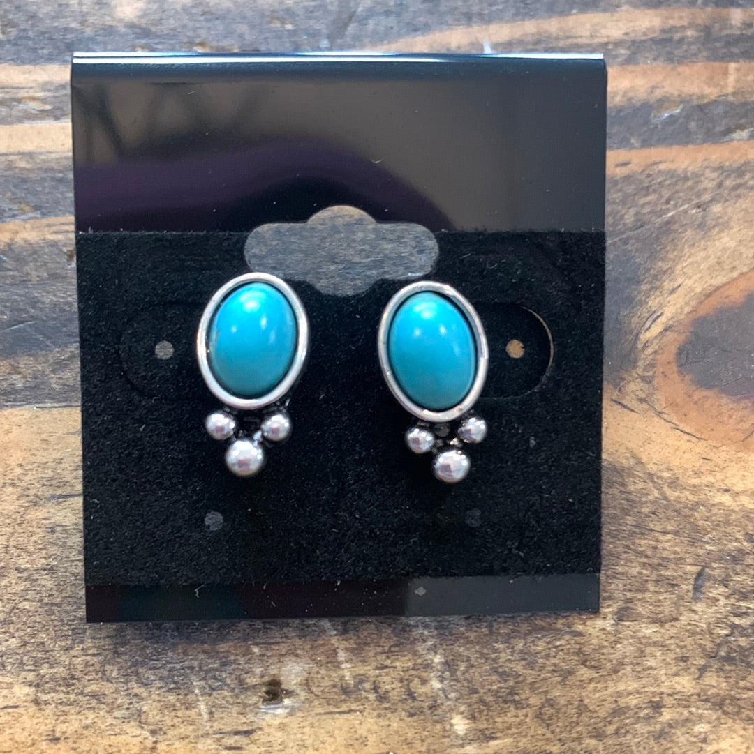 Turquoise Stud ER