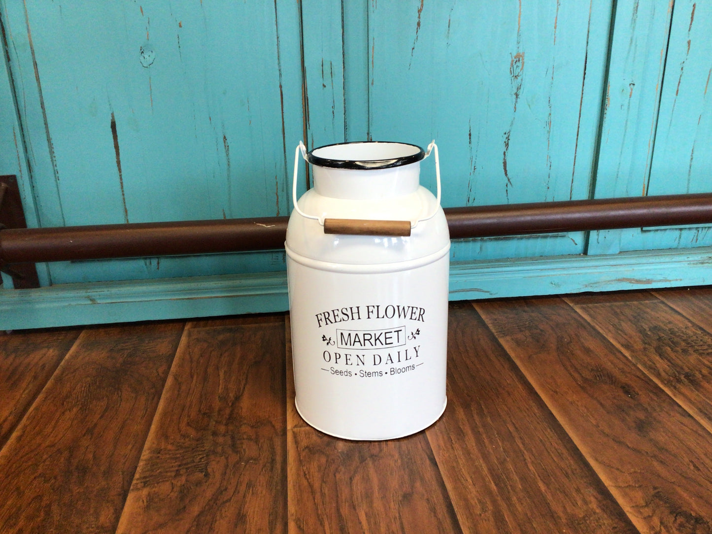 Fresh Flower Milk Jug