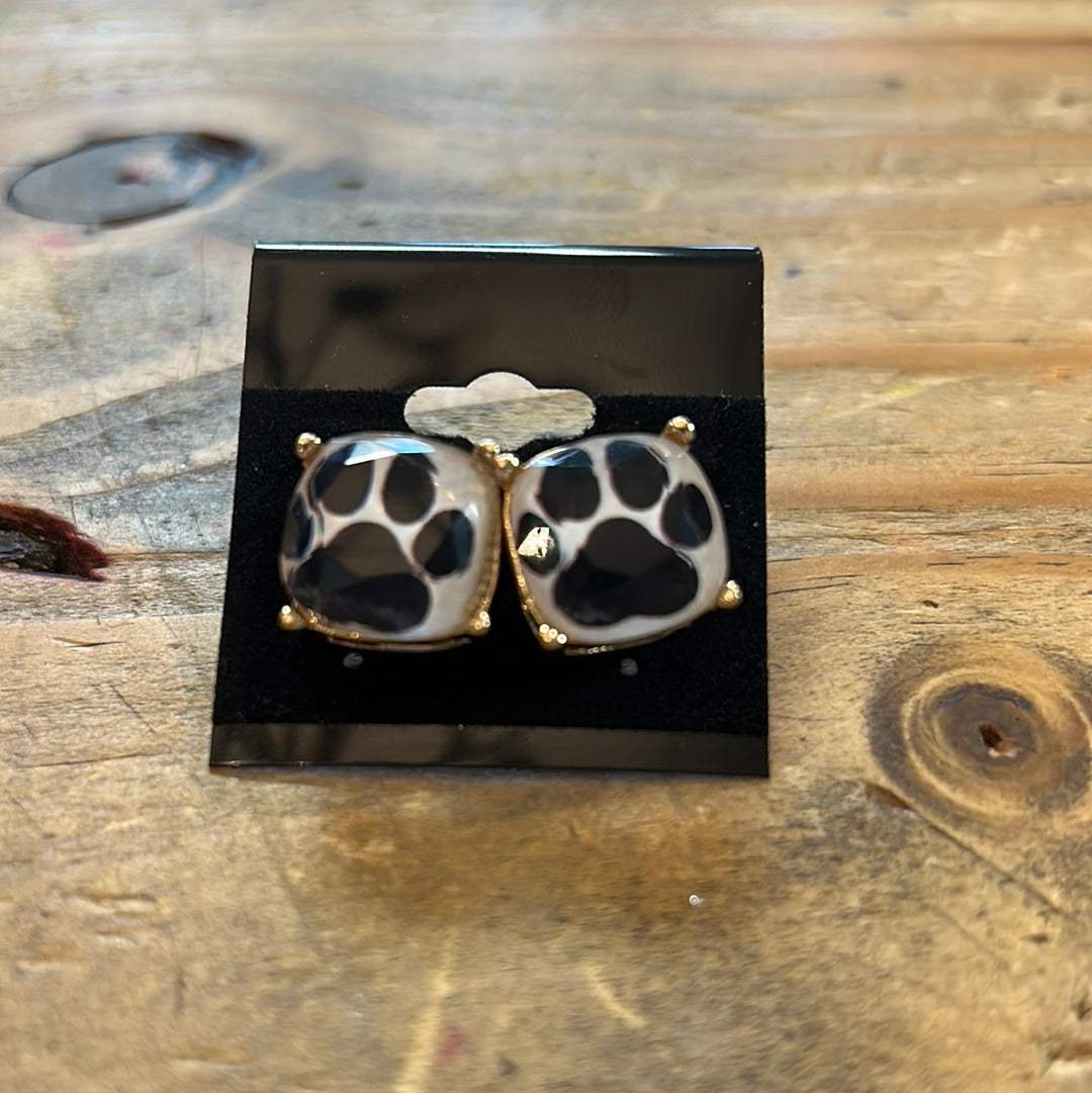 Large Square Stud ER