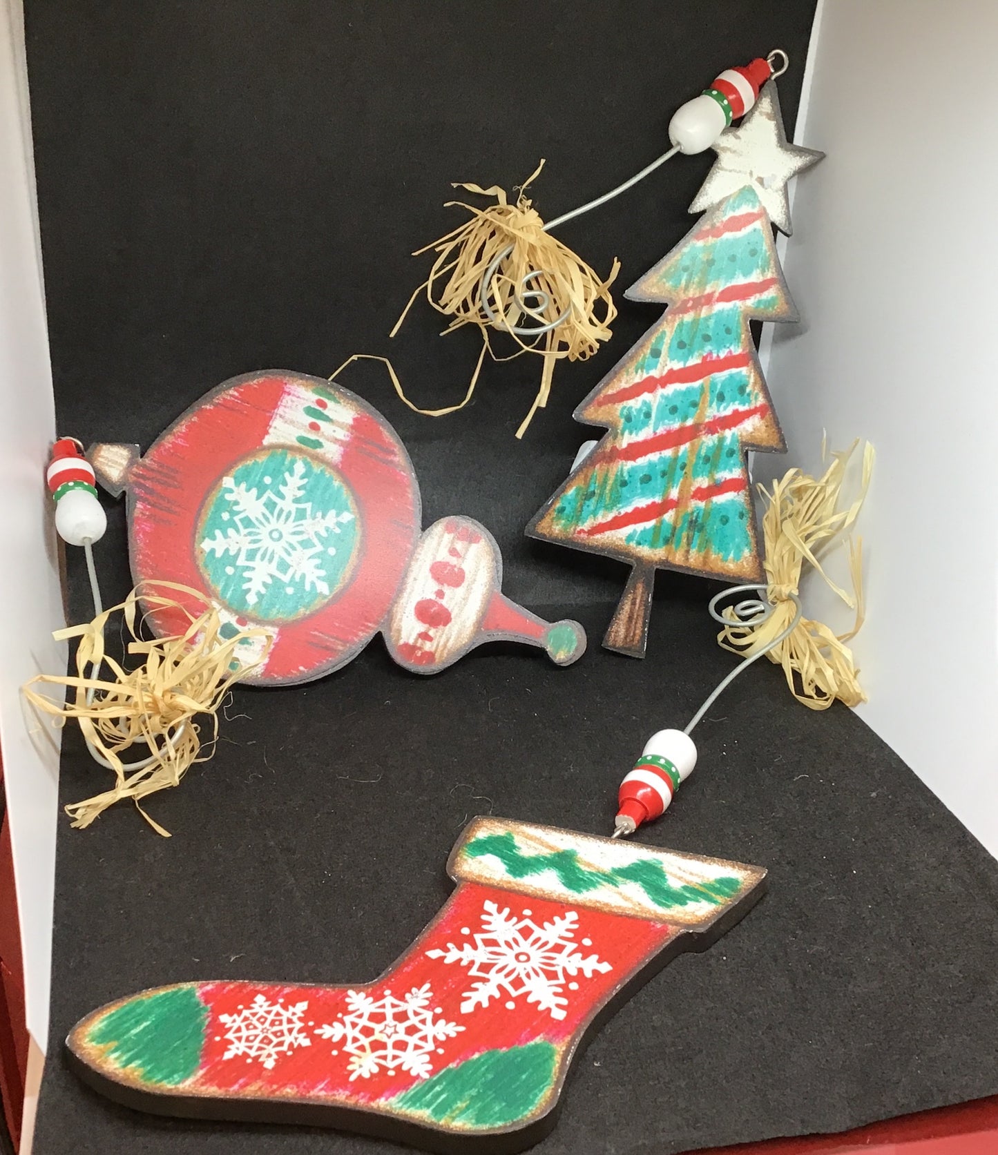 Red/Green Christmas Ornaments