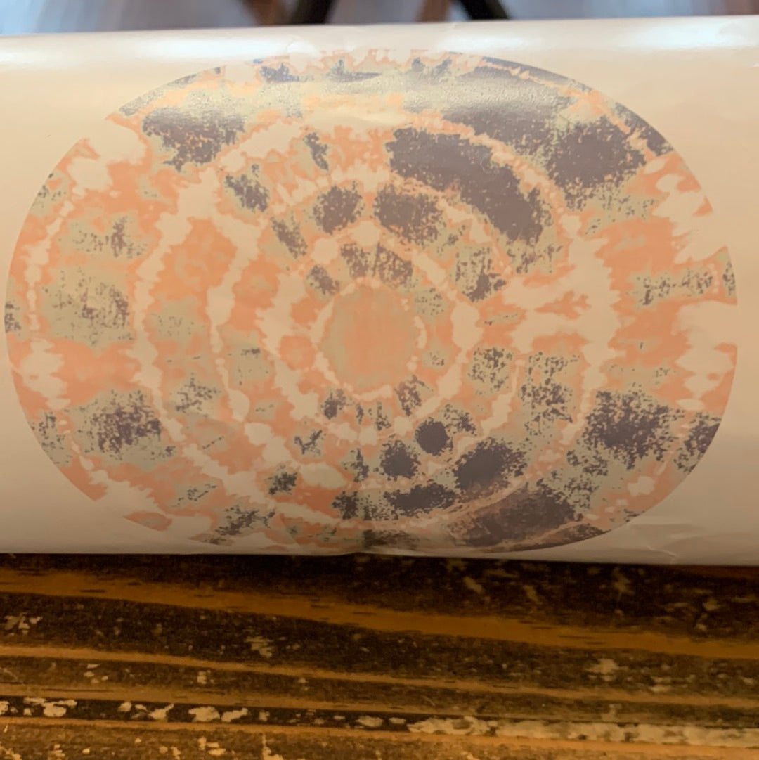 Chella Wishes Tie Dyed Round Towel