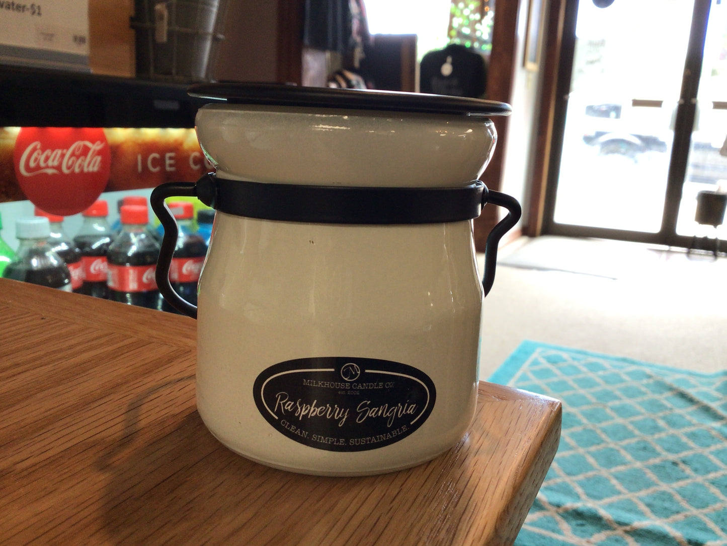 Cream Jar Handle/Lid Milkhouse Candle