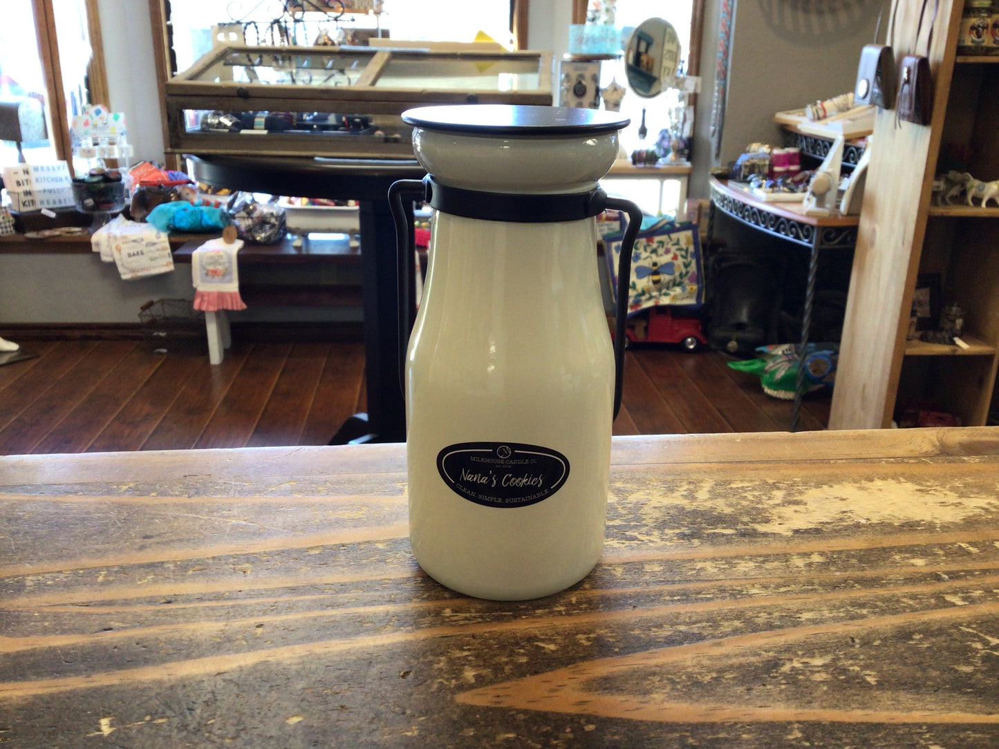 8oz Milkbottle Jar w/ Lid