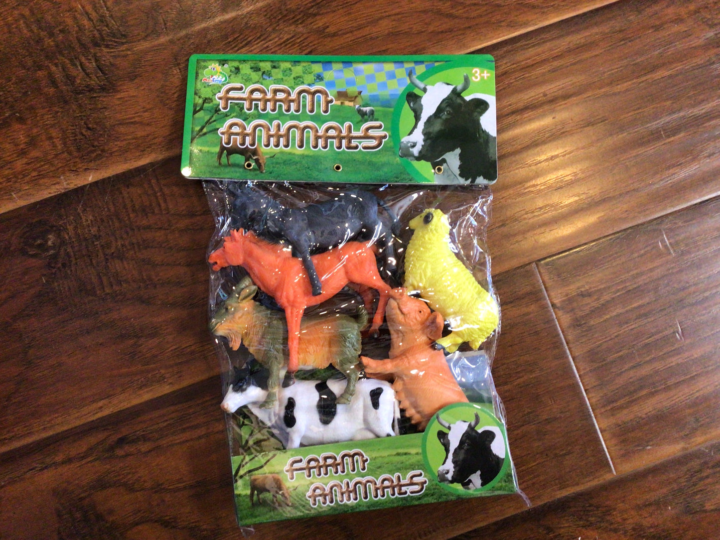 6 PC Farm Animal Set