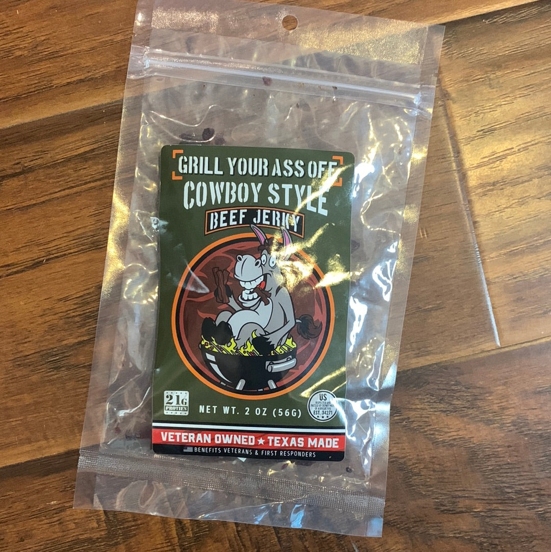 Grill Your Ass Off Beef Jerky