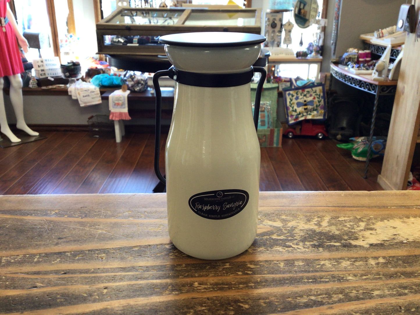 8oz Milkbottle Jar w/ Lid