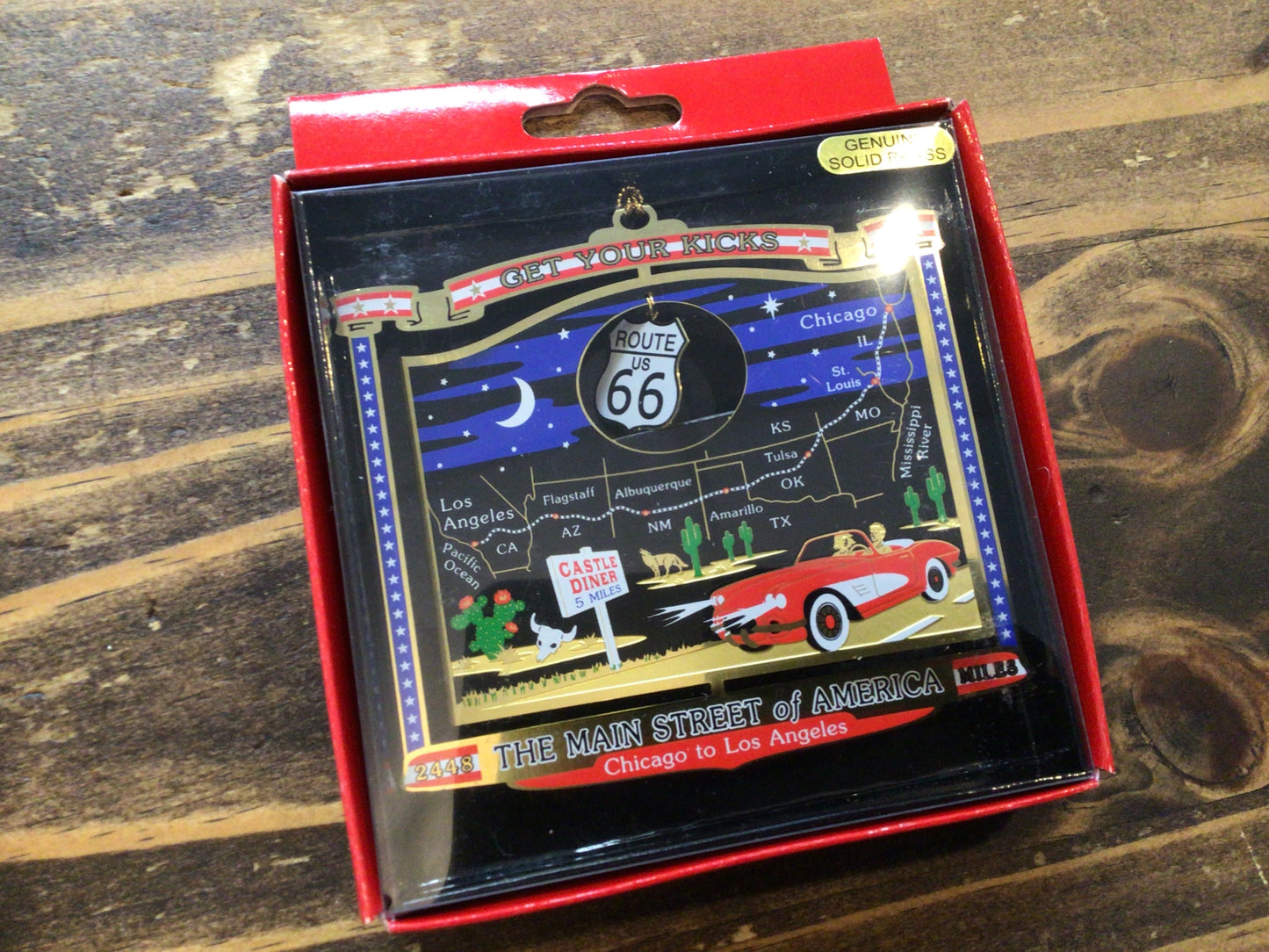 JP 66 Route 66 Large Ornament
