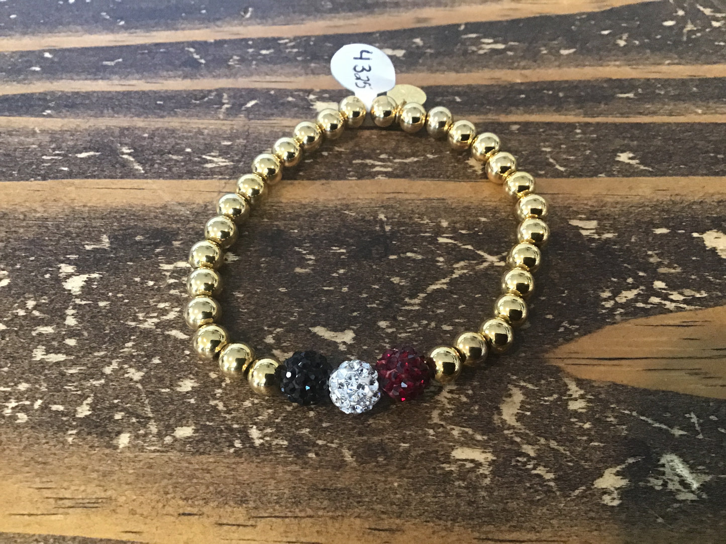 Rustic Cuff Ireland 3 Jewel Bracelet