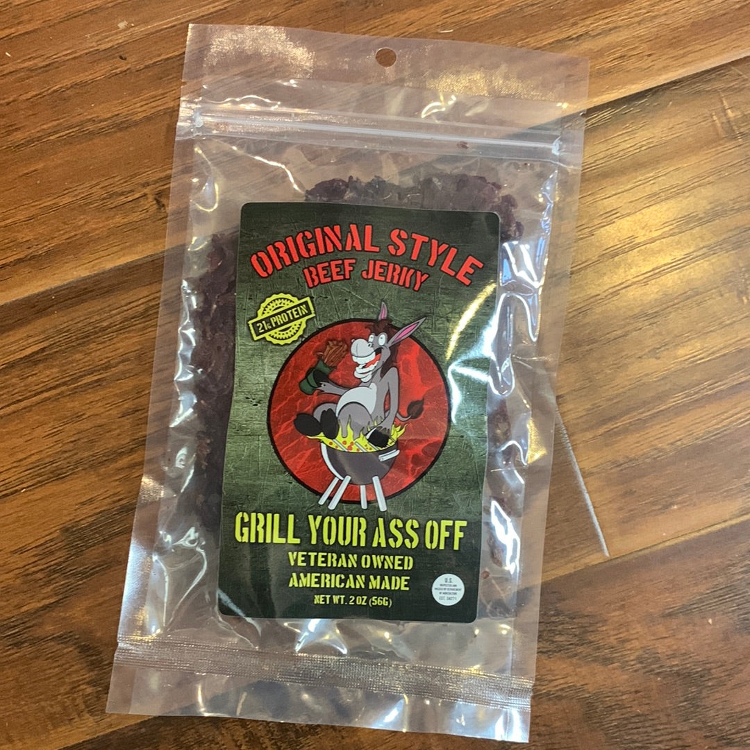 Grill Your Ass Off Beef Jerky