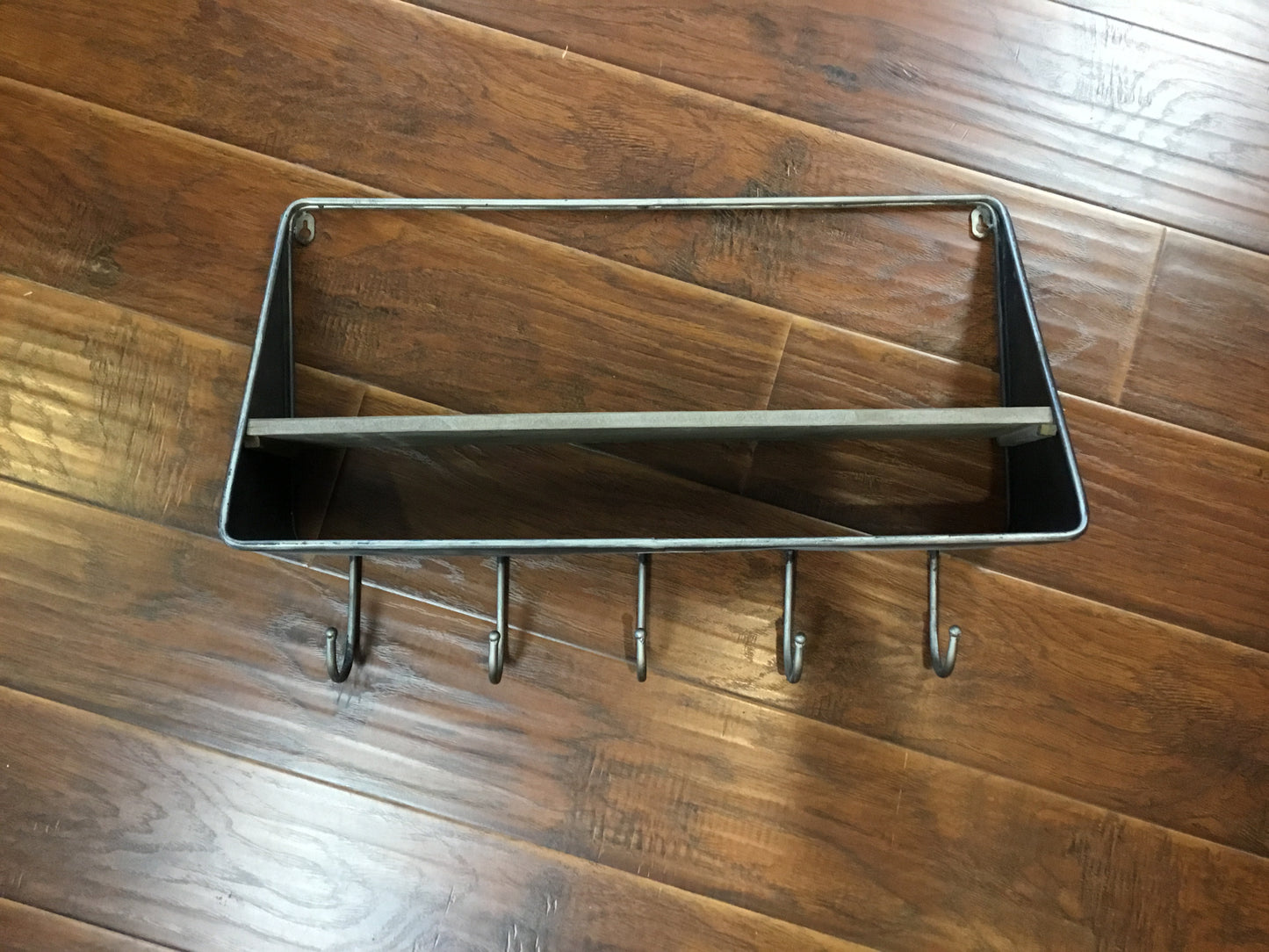 Home Vanity Shelf w/ Hooks