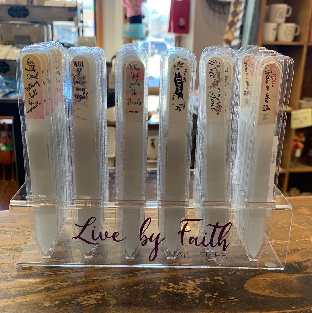 Assorted Glass Nail Files