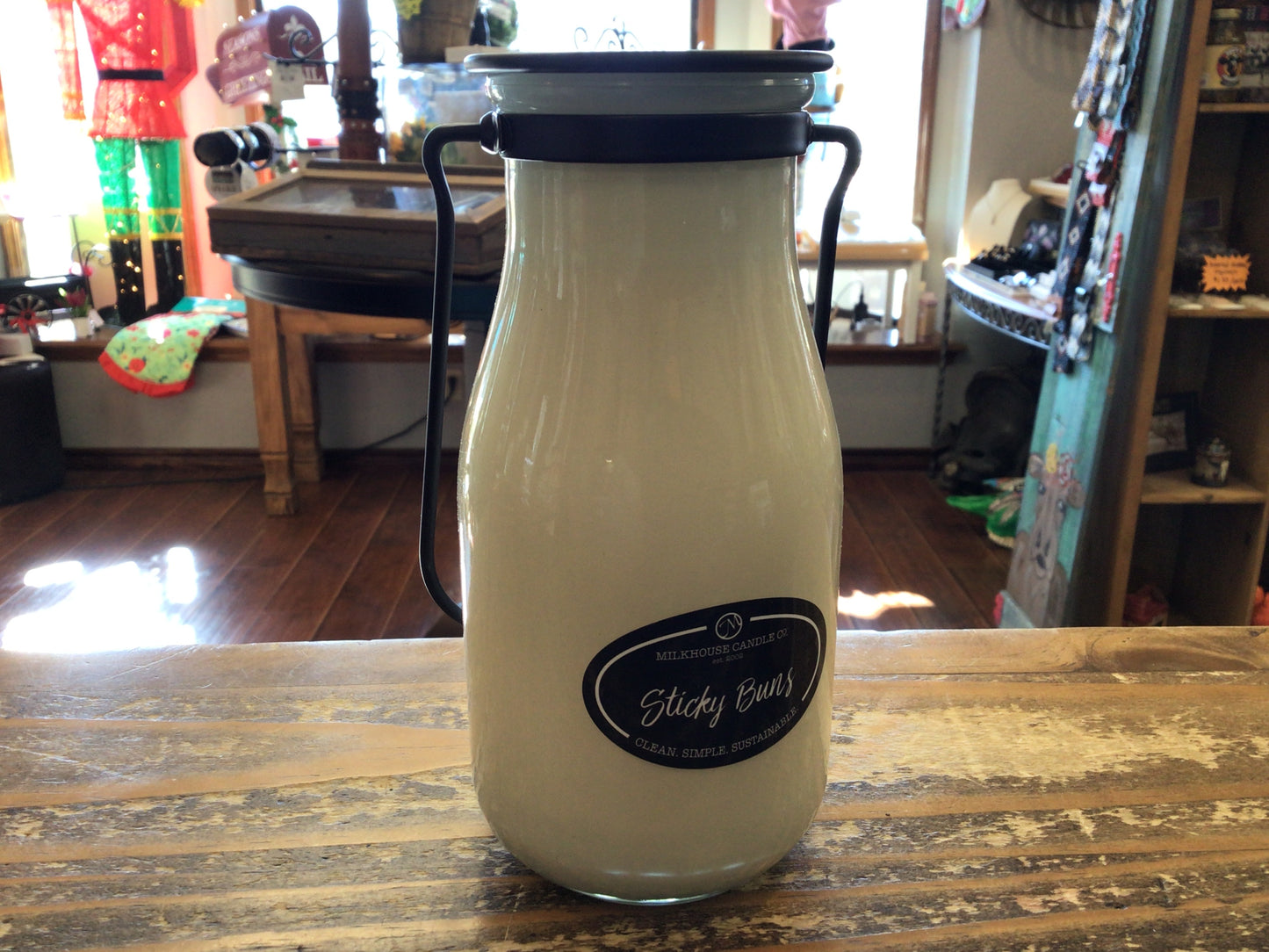 14oz Milkbottle Jar w/ Lid