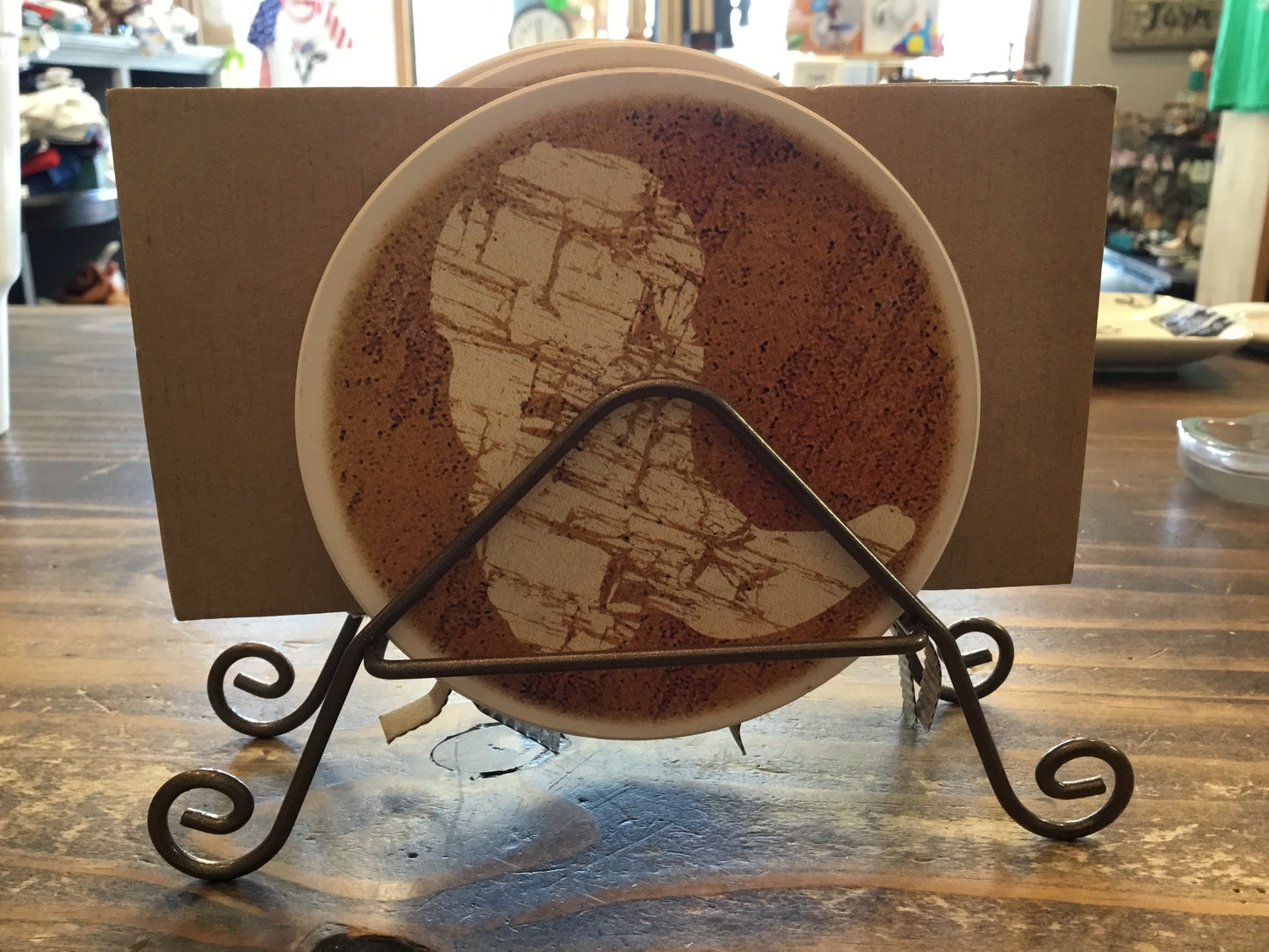 Boot Coaster set 4pc