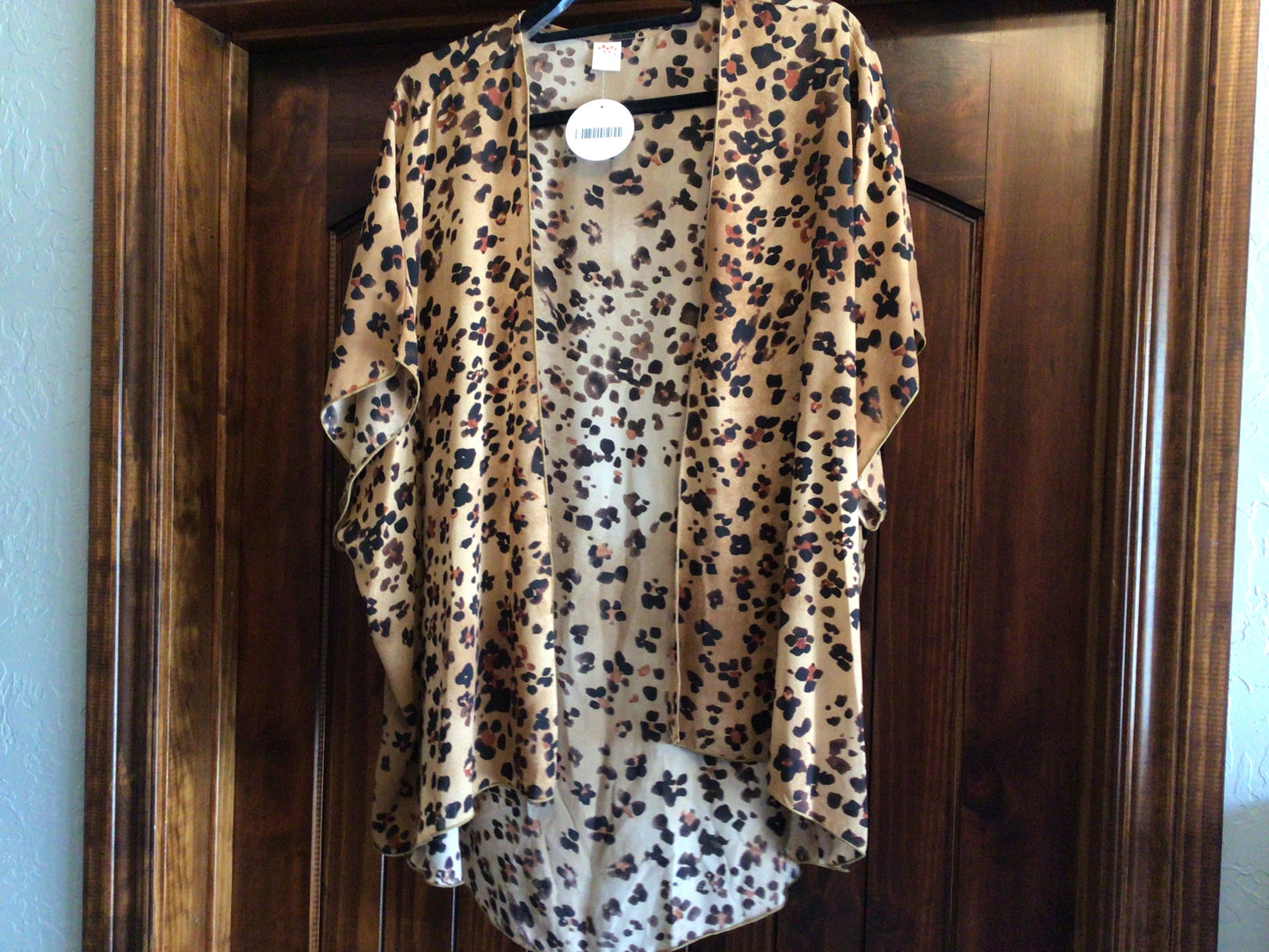 Animal Print Kimono