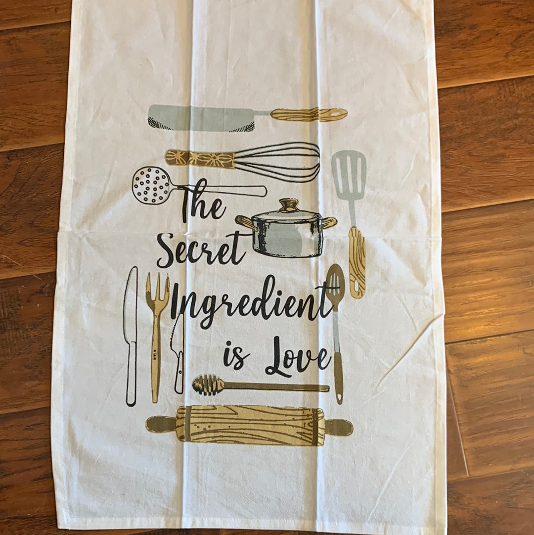 Secret Baking Ingredient Tea Towels