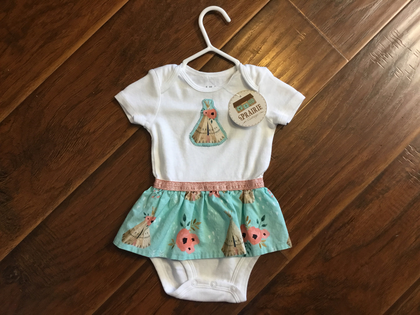 Handmade Teepee Onesie