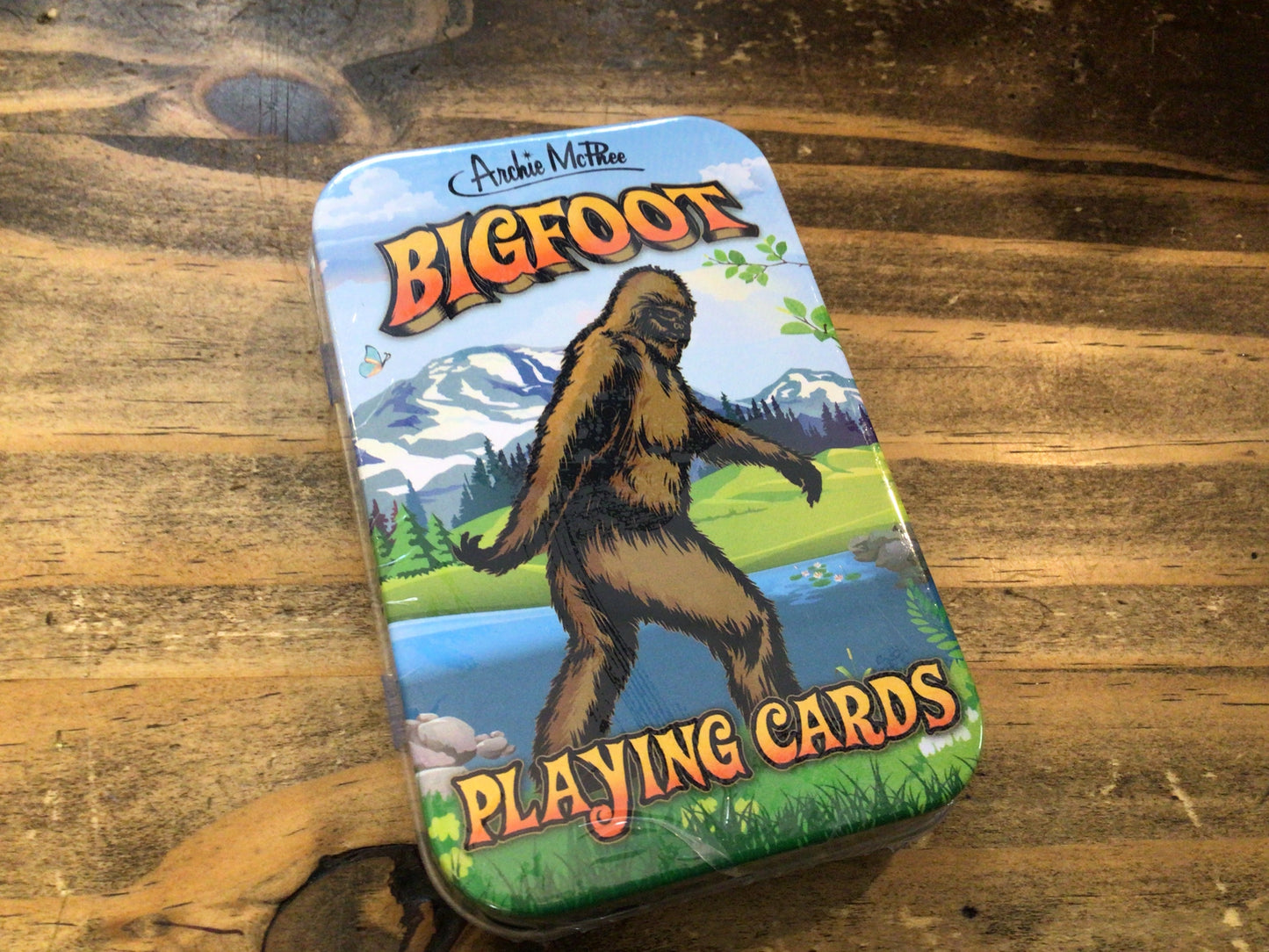 Bigfoot Playing Cards