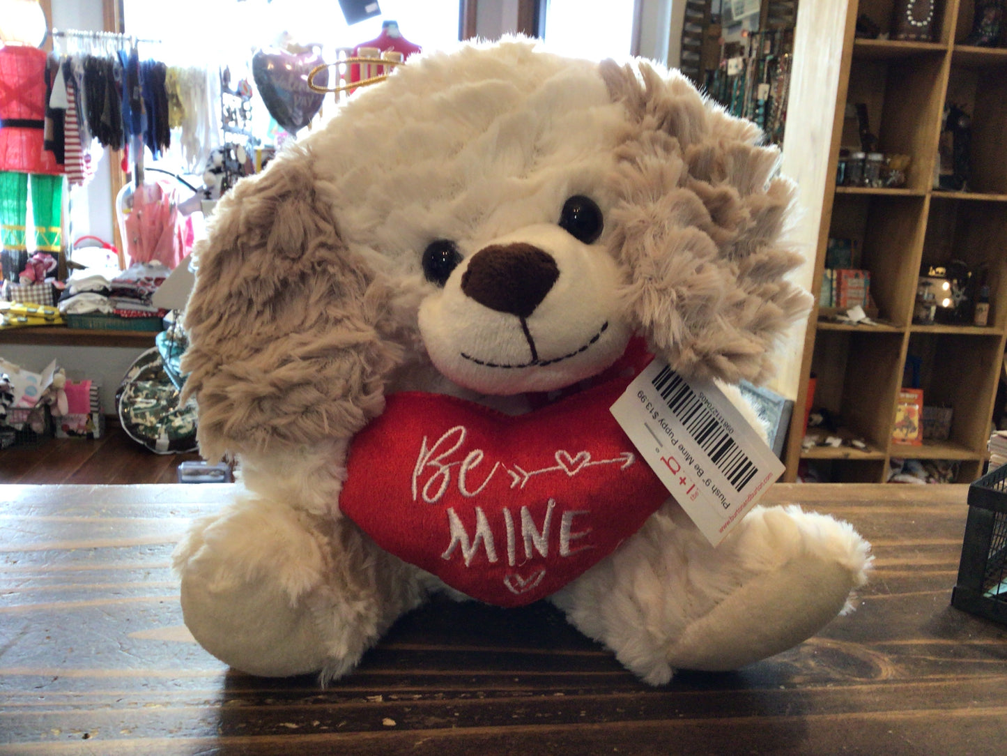 Plush 9” Be Mine Puppy