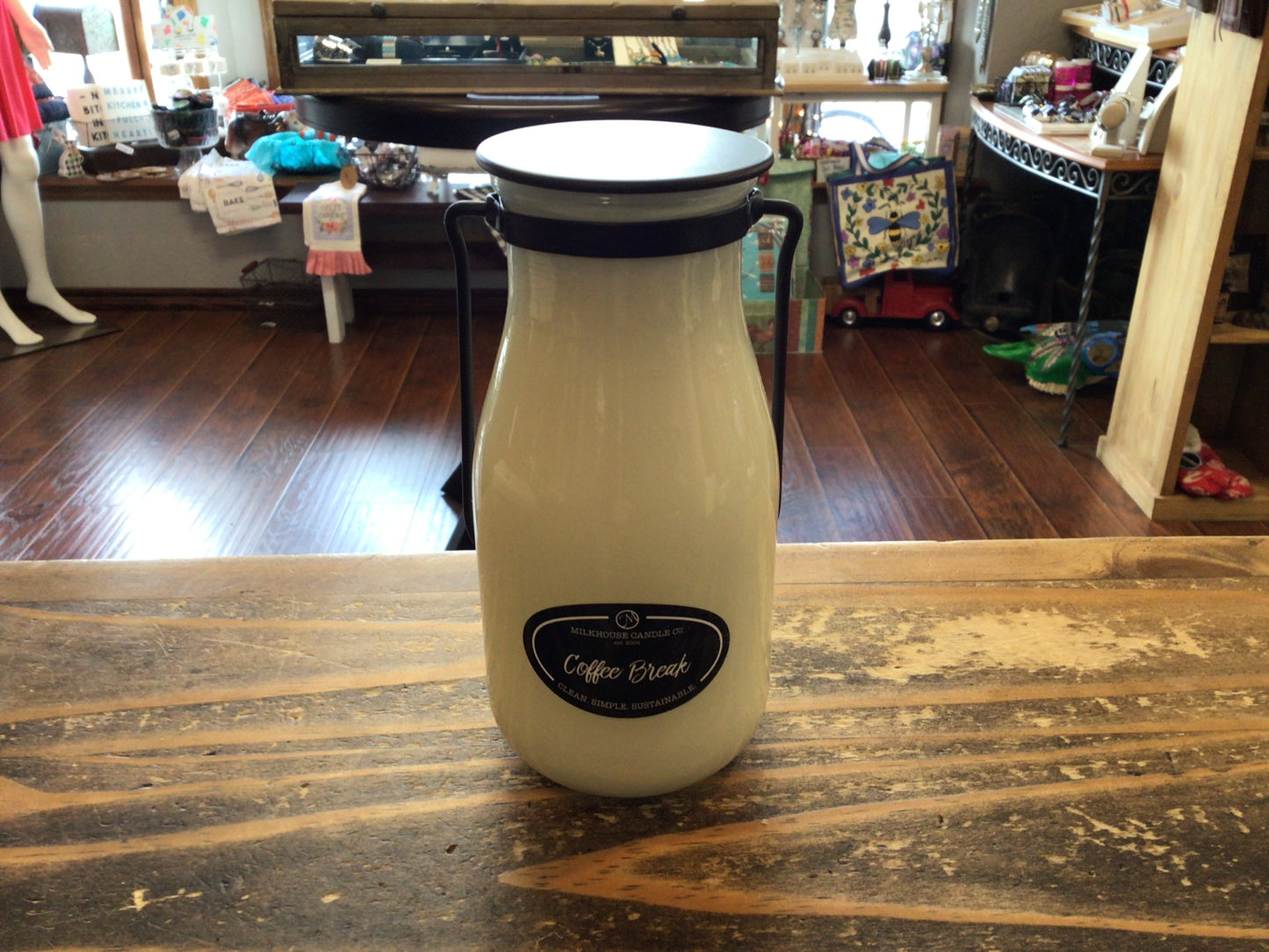 14oz Milkbottle Jar w/ Lid