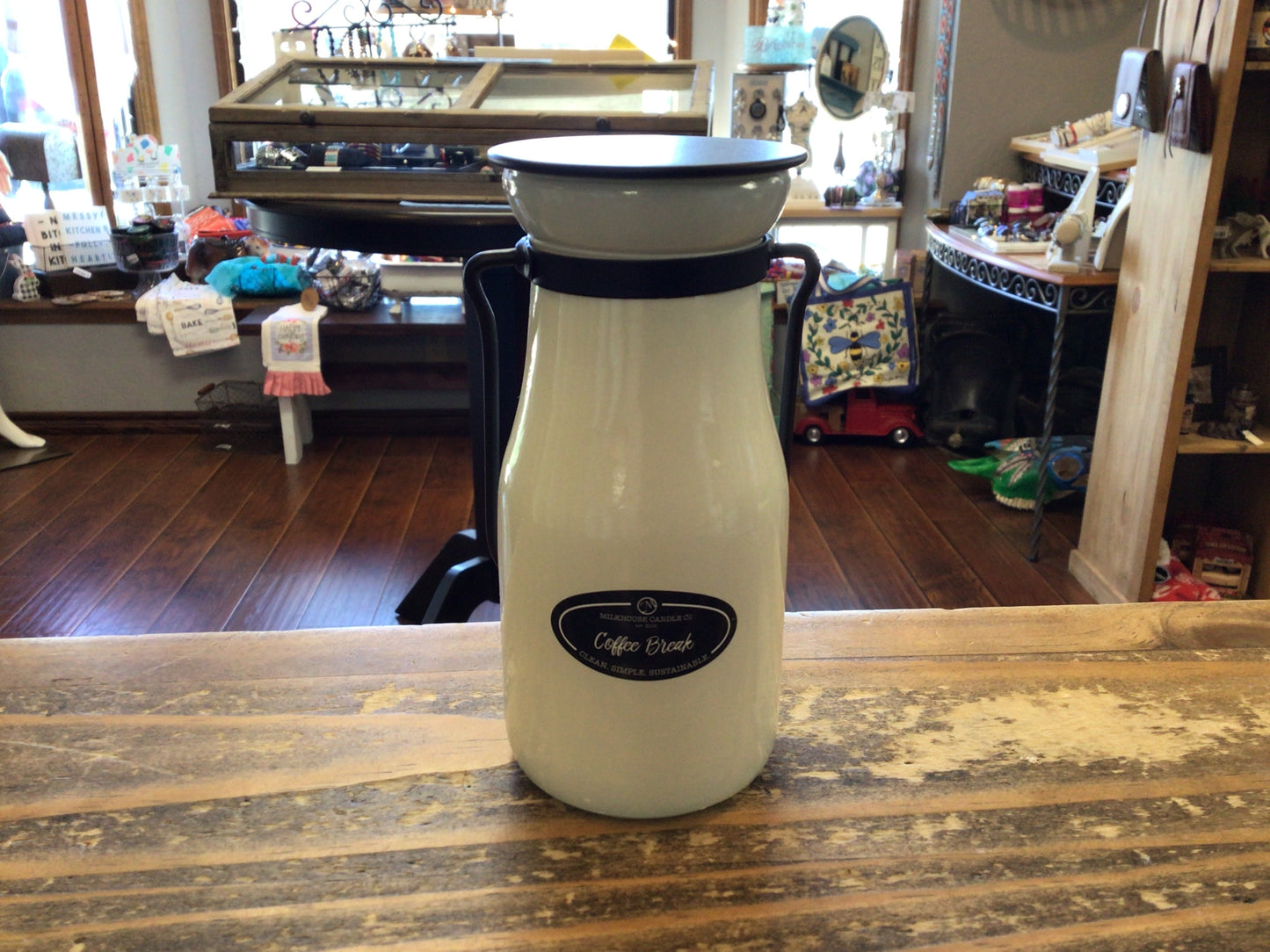 8oz Milkbottle Jar w/ Lid