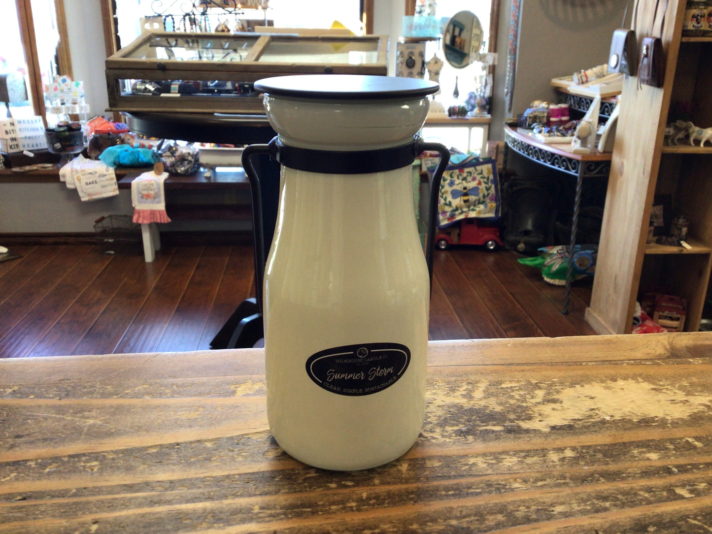 8oz Milkbottle Jar w/ Lid