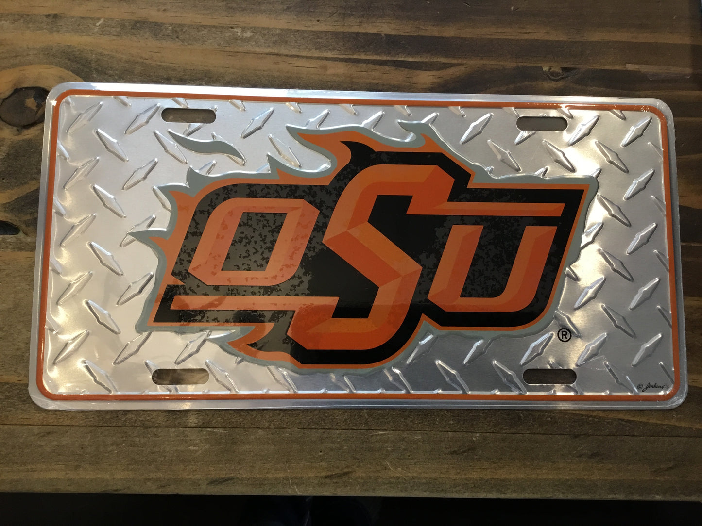 OU/OSU License Plates