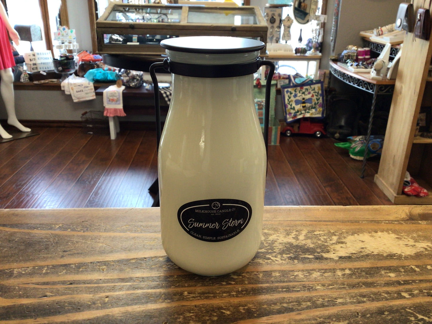 14oz Milkbottle Jar w/ Lid