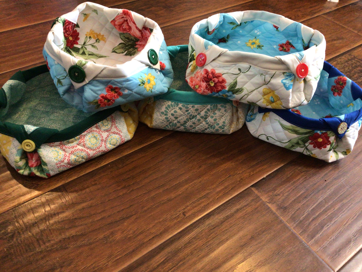 PW Fabric Baskets w/ Binding