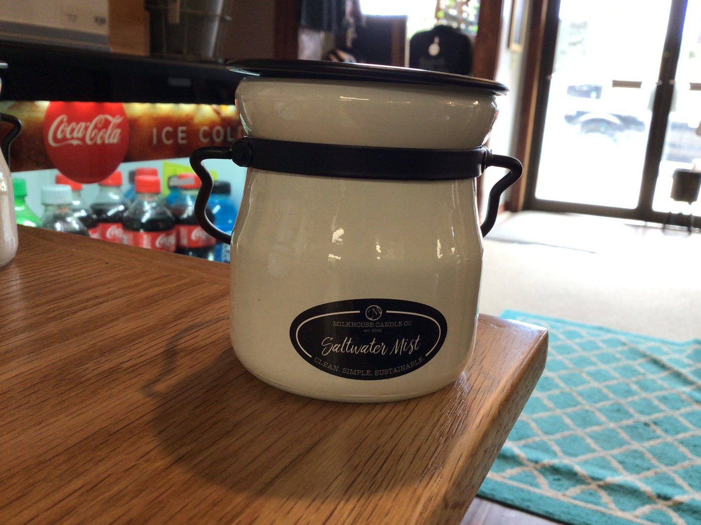 Cream Jar Handle/Lid Milkhouse Candle