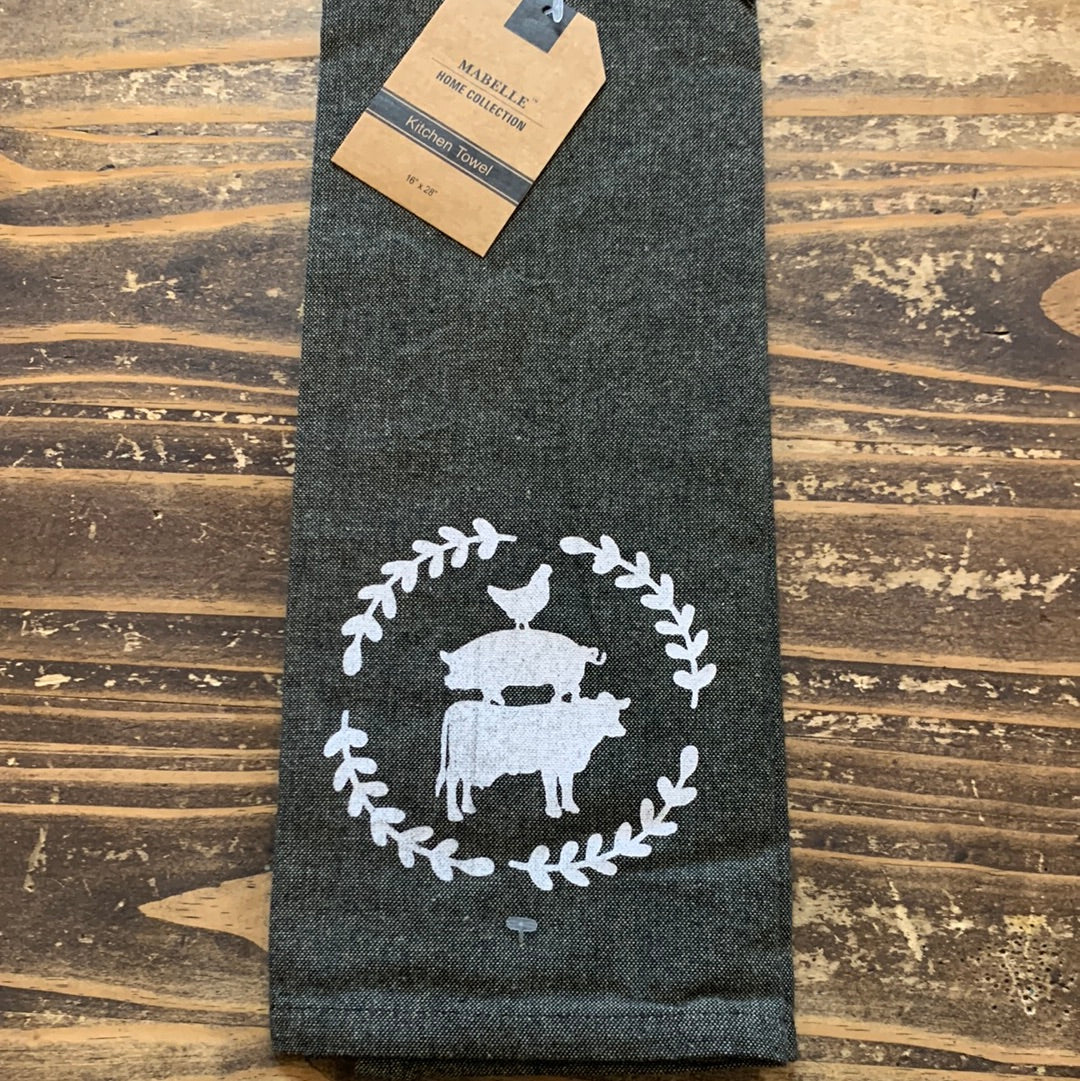 Farmers Table Printed Kitchen Towel