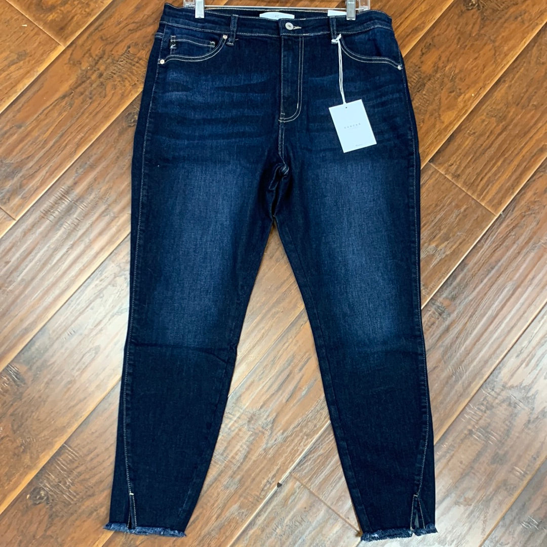 KanCan Plus High Rise Ankle Skinny