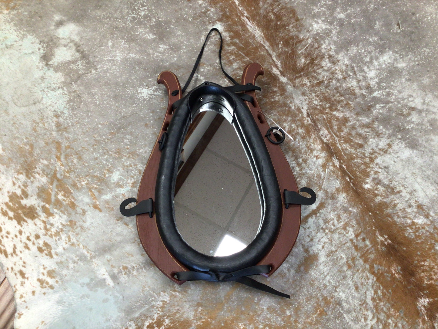 Amish Handmade Barnyard Mirror