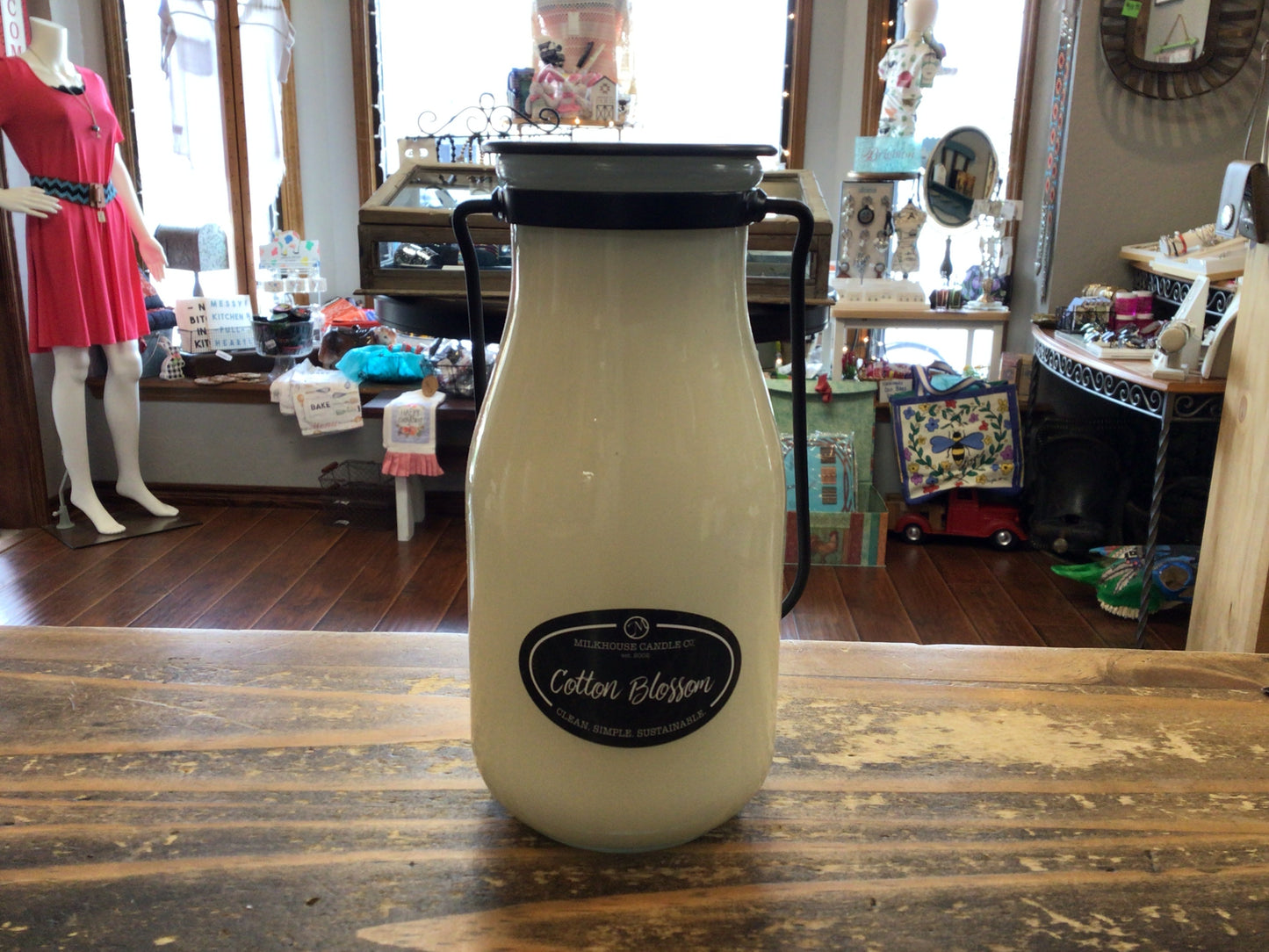 14oz Milkbottle Jar w/ Lid