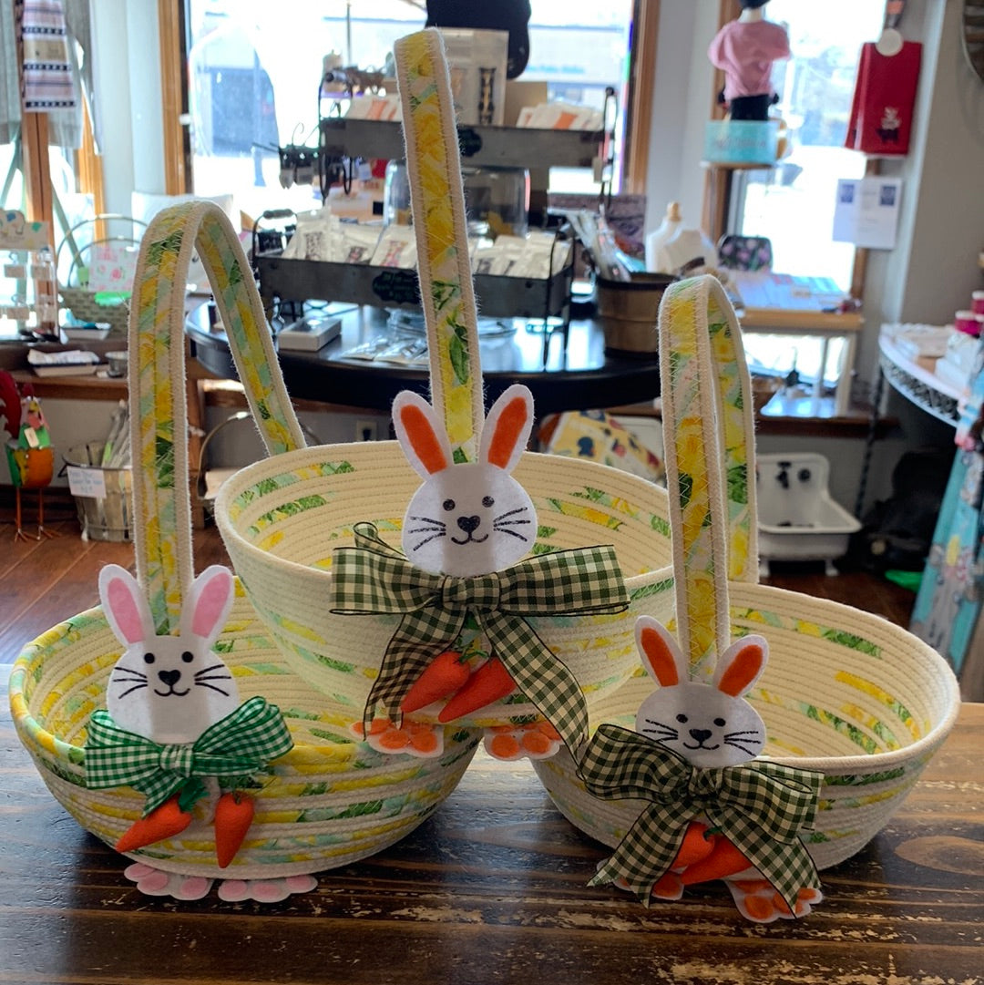 Handmade Easter Rope Basket