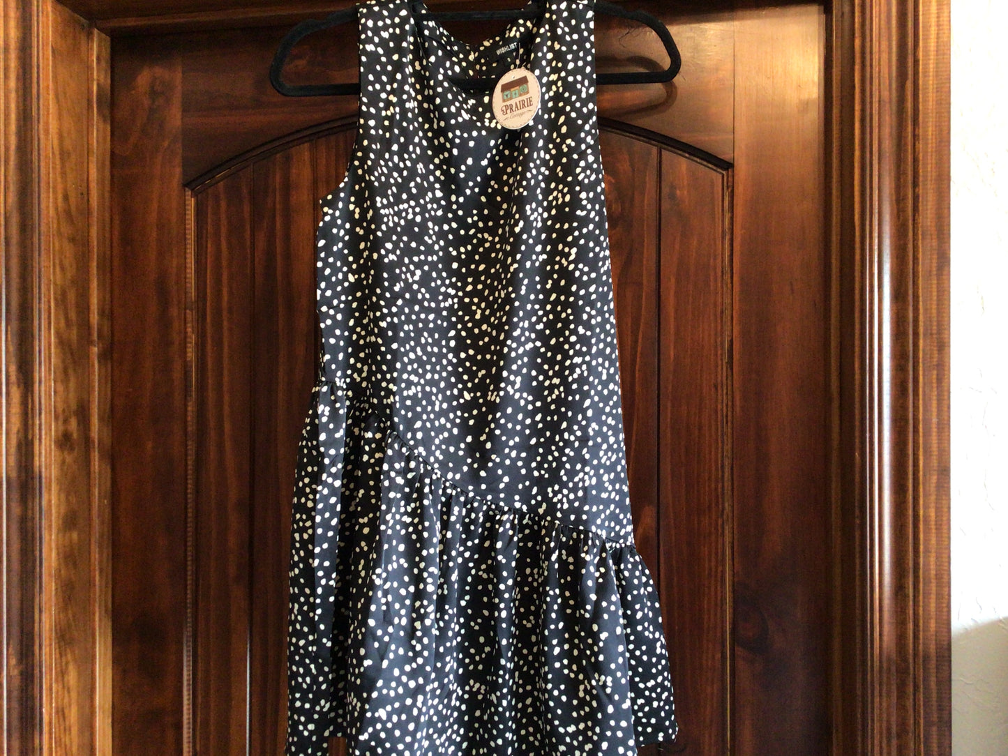 Black Polka Dot Dress