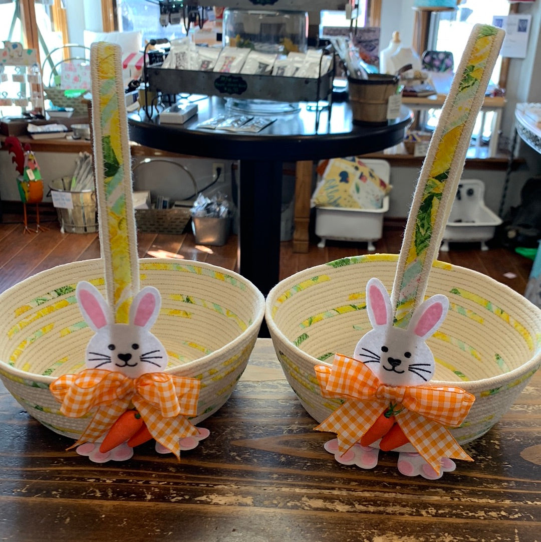 Handmade Easter Rope Basket