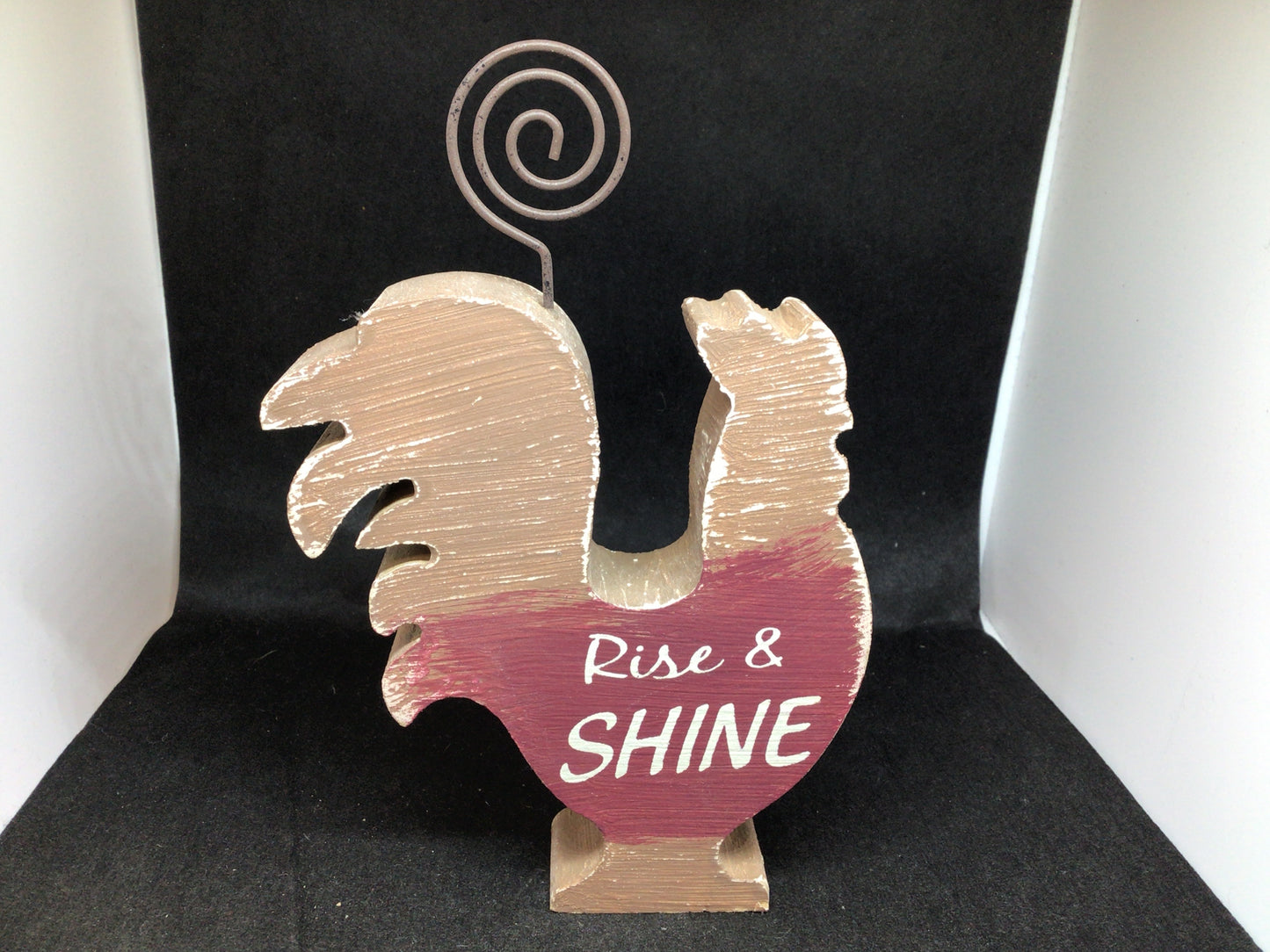 Wooden Farm Cardholder
