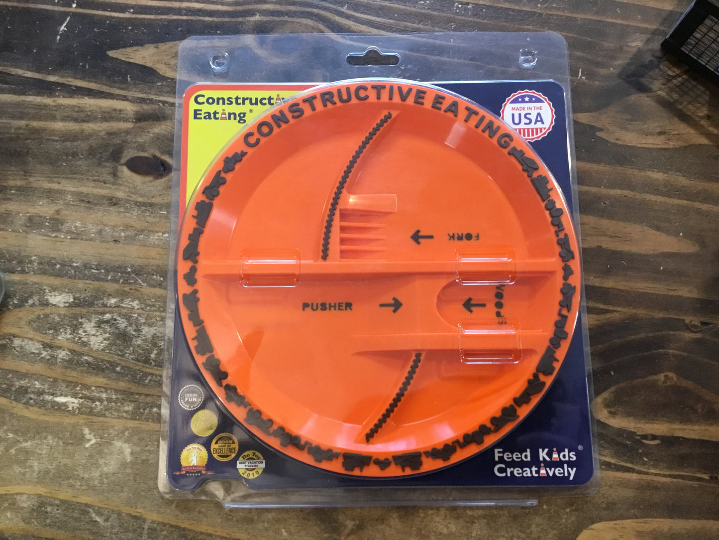 Constructive Eating Plate