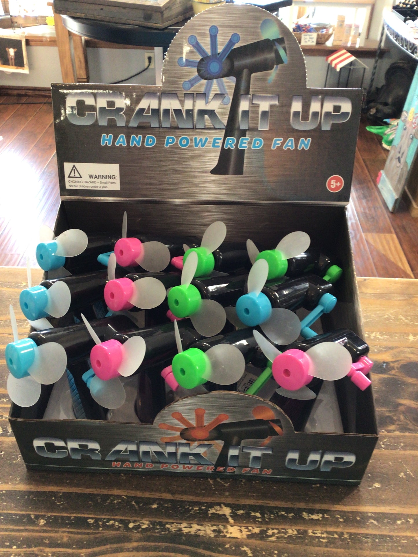 Crank It Up Hand Powered Fan