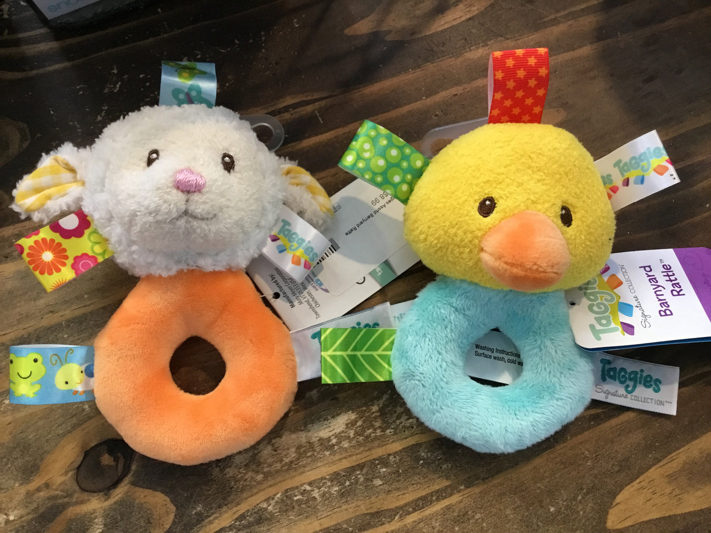 Tabbies Assorted Barnyard Rattle
