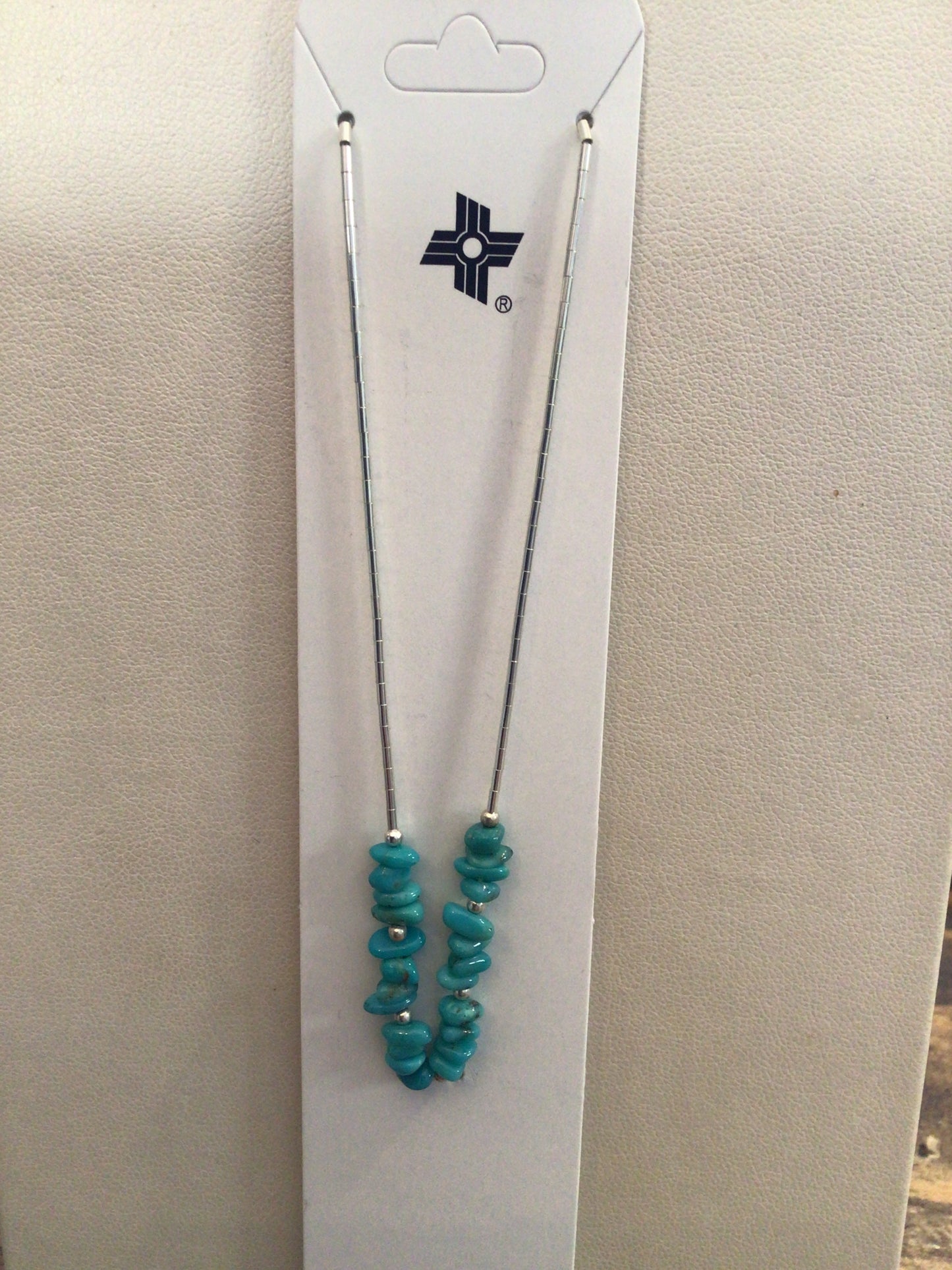 SS Small Turquoise Rockets Necklaces