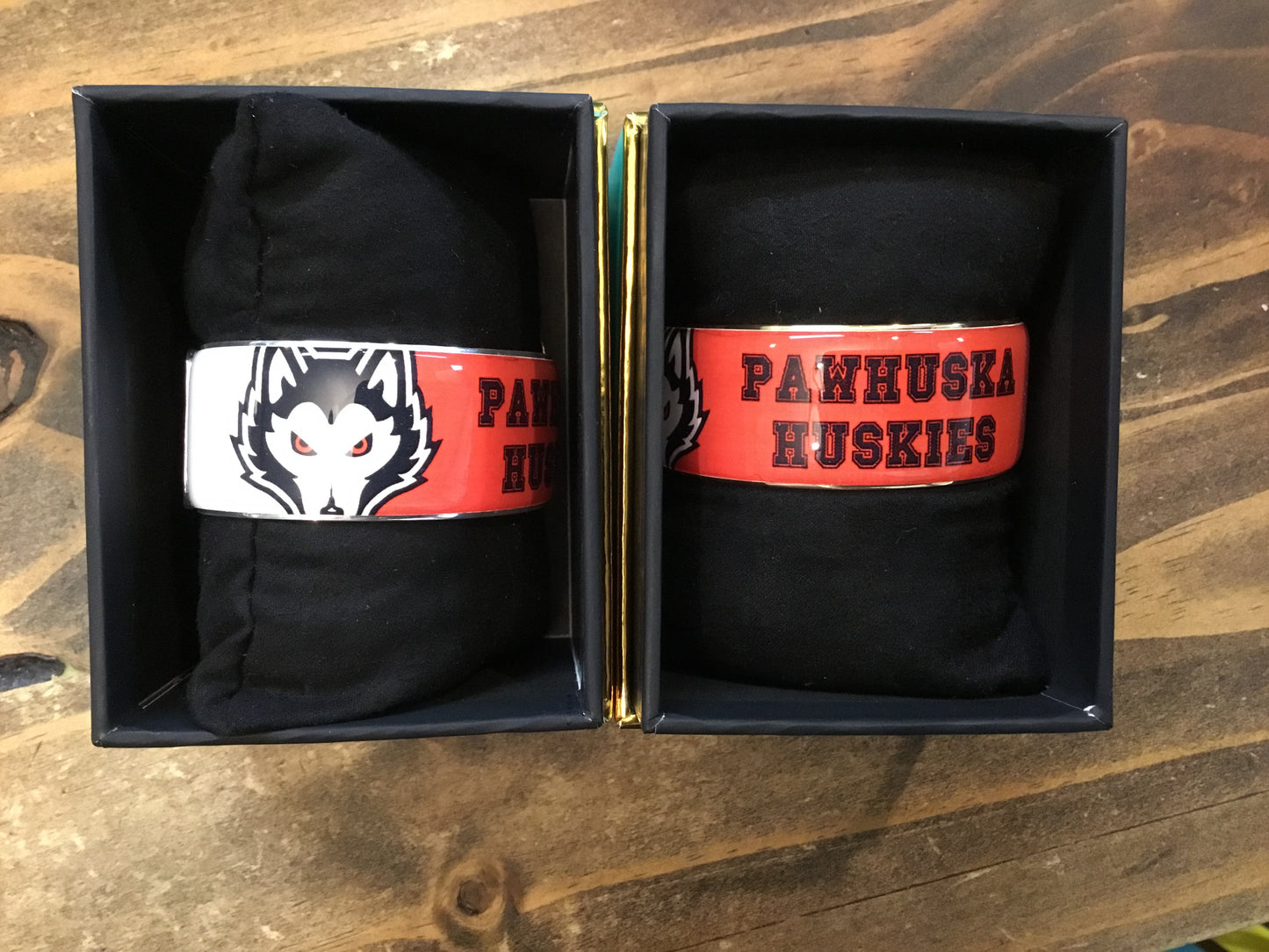 Rustic Cuff Pawhuska Huskies Cuff